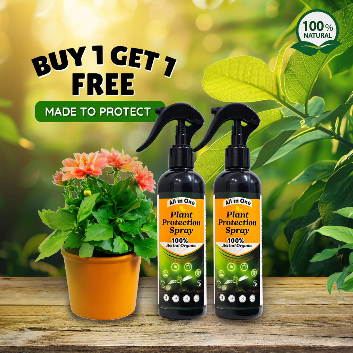 PlantShield™ - All in One Plant Protection Spray 🌿🛡️