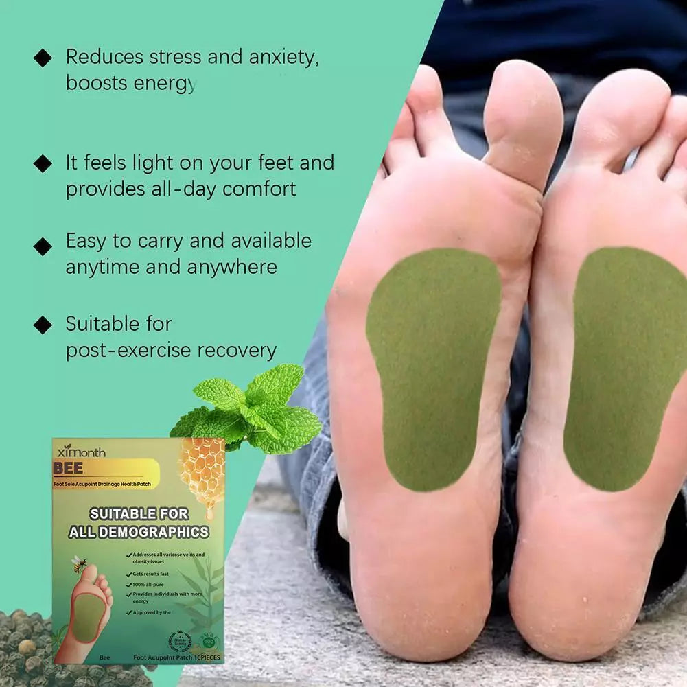 DetoxBee™ - Bee Venom Foot Patches 🐝✨ Buy 1 Get 1 Free