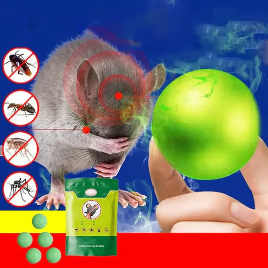 NoviqGuard™ - Powerful Rat Repellent Balls with Fragrance Spray (Limited Stock🔥🔥 Buy Now)