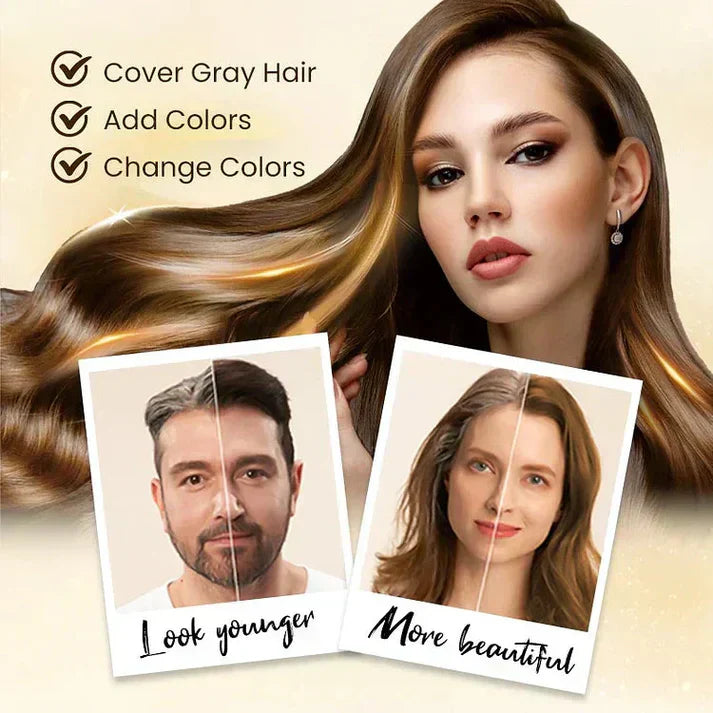 Noviq™️ Japanese Long Lasting Natural Hair Dye Shampoo 🔥 Buy 1 Get 1 Free 🔥