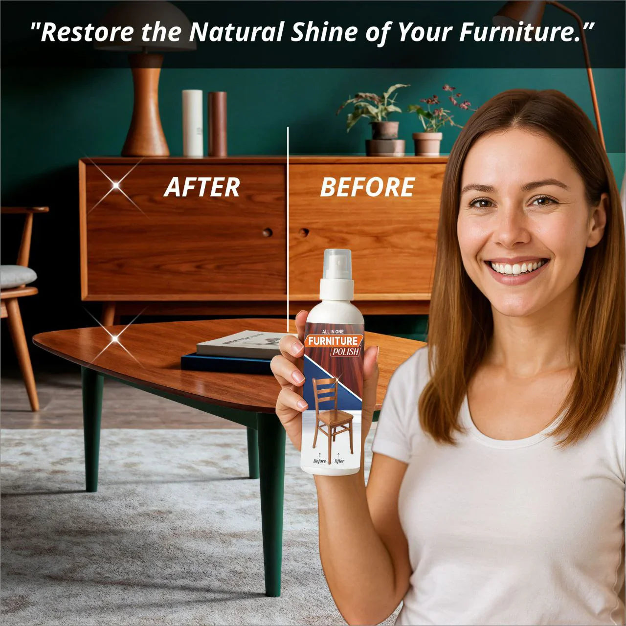 Noviq™️ Natural Beeswax Spray Furniture Polish and Cleaner Spray (BUY 1 GET 3 FREE)