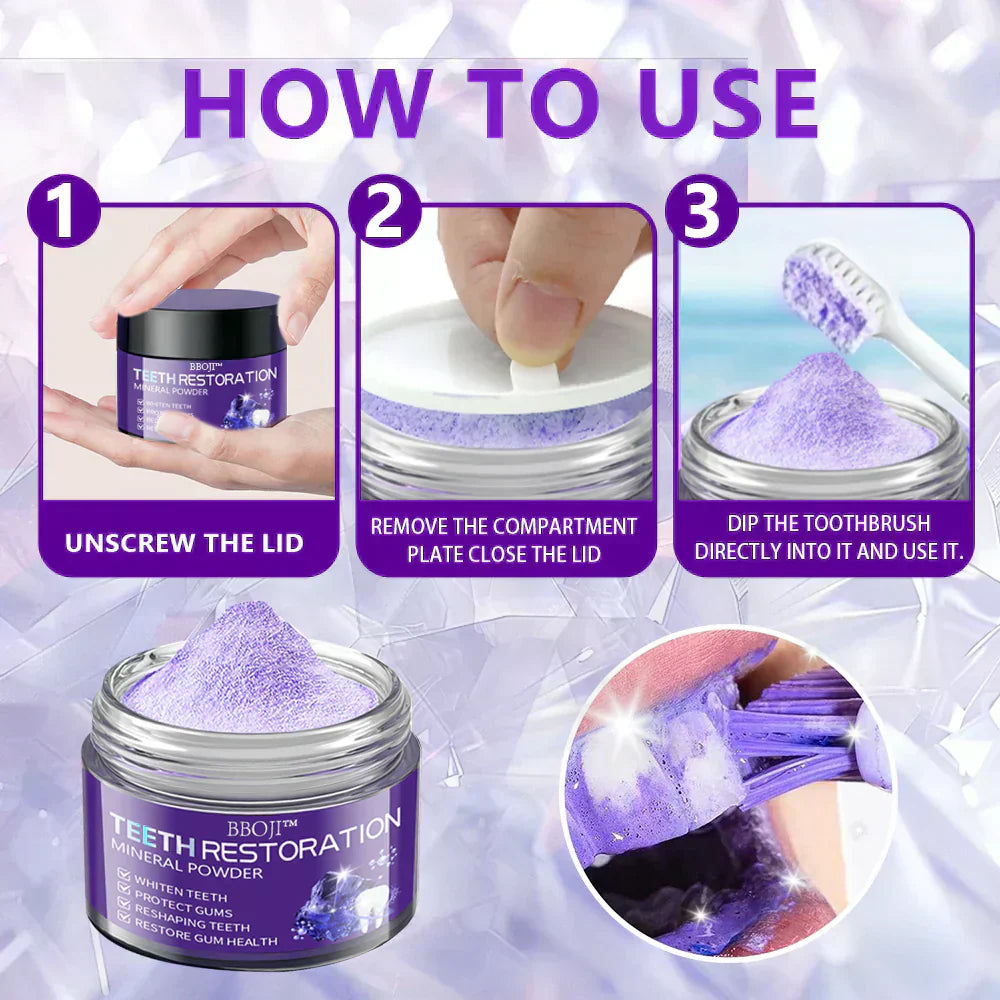 BBOJI TeethRestoration Mineral Powder🦷 (Now Available in India)