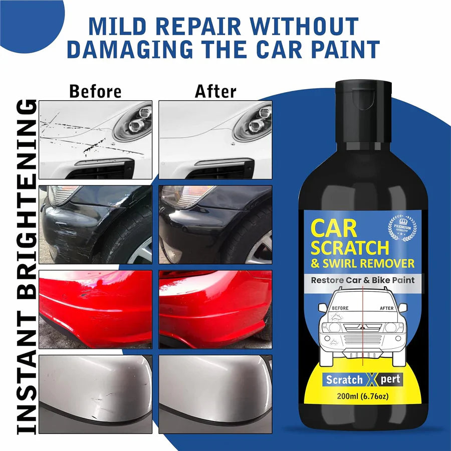 ScratchXpert Car Scratch Removal Cream - Restores Your Car Shine Instantly