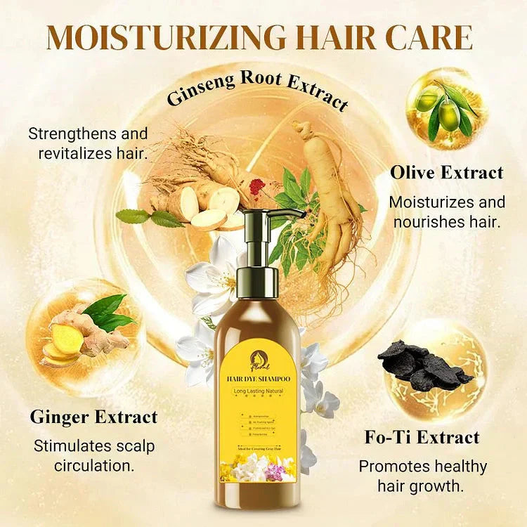 Noviq™️ Japanese Long Lasting Natural Hair Dye Shampoo 🔥 Buy 1 Get 1 Free 🔥