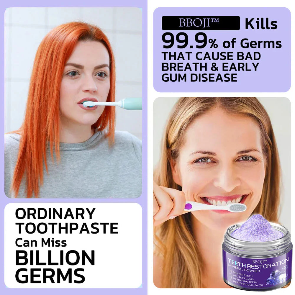 BBOJI TeethRestoration Mineral Powder🦷 (Now Available in India)