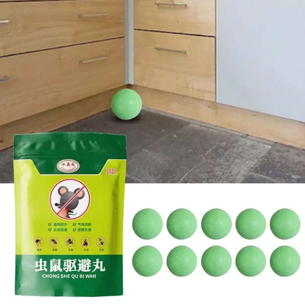 NoviqGuard™ - Powerful Rat Repellent Balls with Fragrance Spray (Limited Stock🔥🔥 Buy Now)
