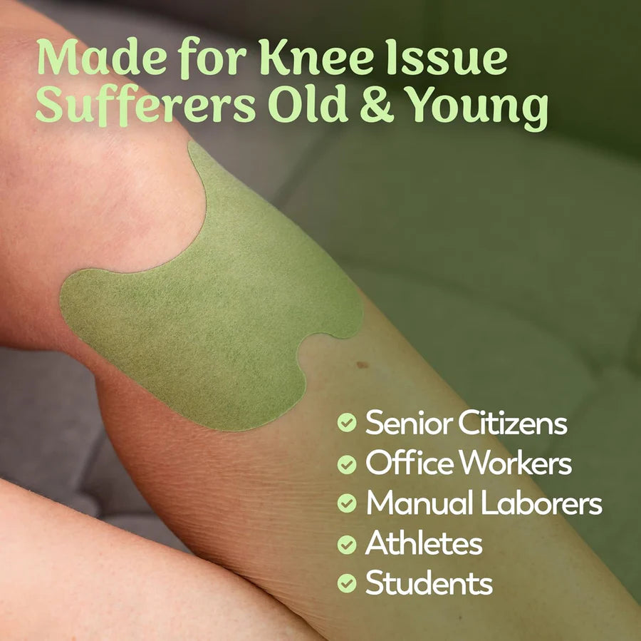 HealPatch™ - Natural Knee Pain Relief Patches with Free Pain Relief Spray 🌿🦵