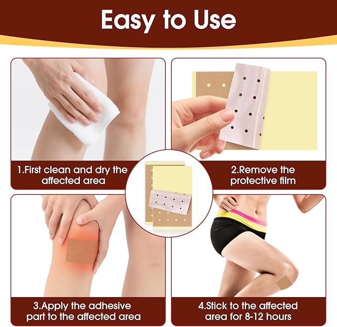 Tiger Patch Pain Drainage & Slimming Foot Patches