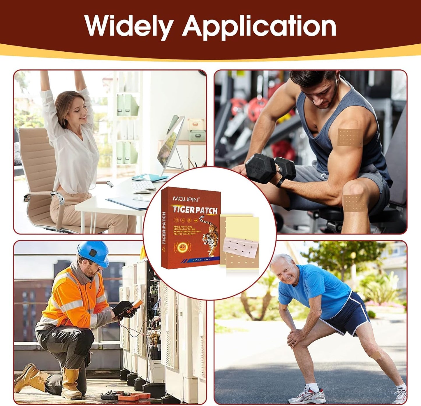 Tiger Patch Pain Drainage & Slimming Foot Patches